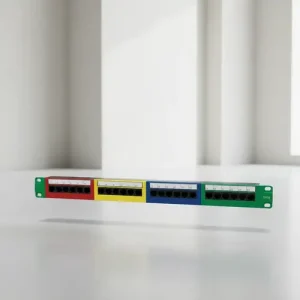 پچ پنل شبکه cat6 utp لودد